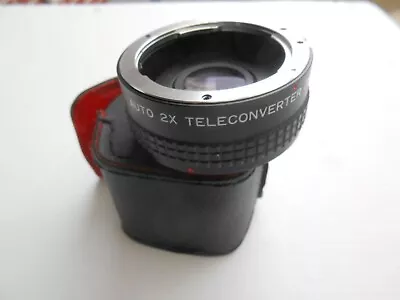 Teleconverter (2 X) With K-mount. • $25