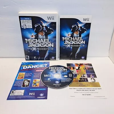 Michael Jackson: The Experience (Nintendo Wii 2010) Cib Complete TESTED Works  • $19.99