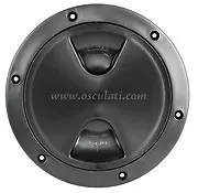 £9.40 • Buy Round Inspection Hatch Access Hole BLACK 125mm 5 INCH Boat INSPBK125