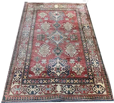 A Vintage Caucasian Kazak Rug $299.00  Bargain Of The Week  • £211.47