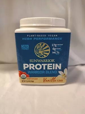 🔥  Warrior Blend Plant Based Raw Vegan Protein Powder With Peas Hemp Vanilla • $15