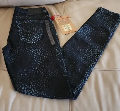 True Religion Women's Size 26 Skinny Jeans Denim Casey Dark Paths NEW!  • $24.99