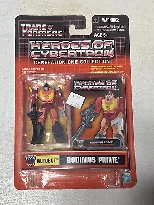 $25 • Buy Transformers Heros Of Cybertron Rodimus Prime MOSC Brand New Factory Sealed