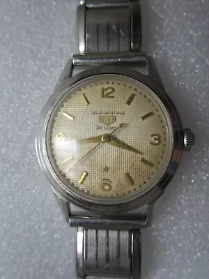 Vintage 1950’s US ARMY Vietnam War Era HEUER De Luxe Automatic Military Watch • $790