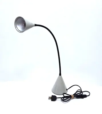 Sandi Renko Egoluce Modern Twist Gooseneck Lamp Italian 10w Desk Table Wall Gray • $139.85