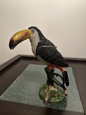 Bejeweled Toucan Bird On Tree  • $100