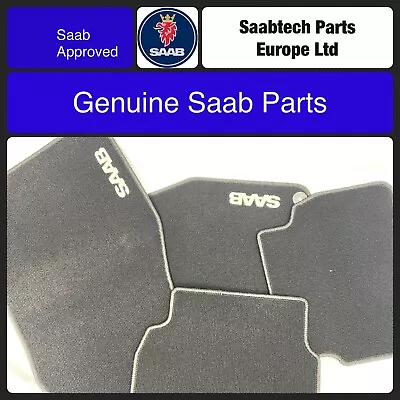 Genuine Saab 9-3 4 Door/5 Door MAT Set - 2008-2012 12825833 BRAND NEW - BLACK • $85.79