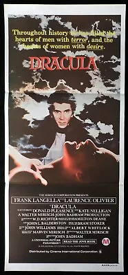 DRACULA Original Daybill Movie Poster Frank Langella Horror Donald Plesaence • $60