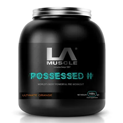 LA MUSCLE Possessed II - Ultimate Orange The STRONGEST Pre-Workout Available • $119.99