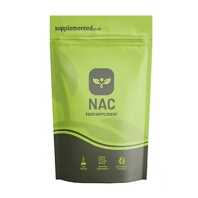 NAC N-Acetyl-Cysteine 600mg 90 600mg Capsules Liver And Lung Support • £10.99