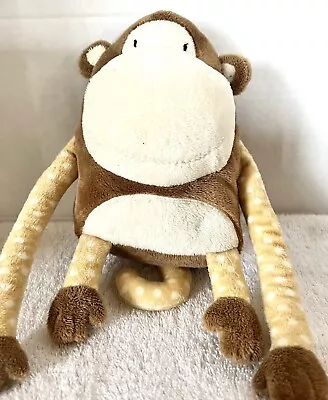 Circo Monkey Mini Plush Pillow Brown Polka Dots Long Arms Target Lovey • $19.99