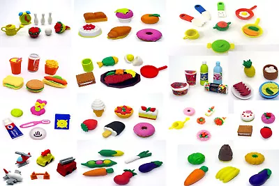 18pc Novelty 3D Pencil Eraser Back To School Stationary Set Party Bag Filler • £4.99