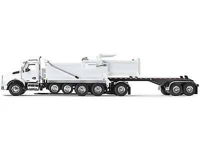 Kenworth T880 Quad-Axle Dump Truck And Rogue Transfer Tandem-Axle Dump Trailer V • $193.06