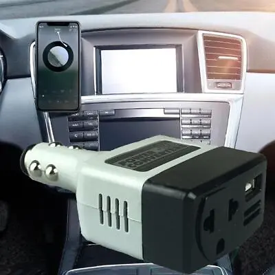 Car Power Converter Inverter For 220V Adapter Charger Car Lighter Cigarette R0E3 • $3.68