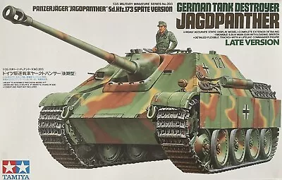 Tamiya 1/35 German Tank Destroyer Jagdpanther Late Version 35203 • $31.74