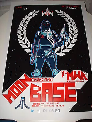 MWR Atari Galaga Poster Print • $10.99