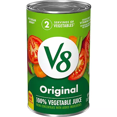 V8 Original 100% Vegetable Juice 46 Fl Oz Can • $12