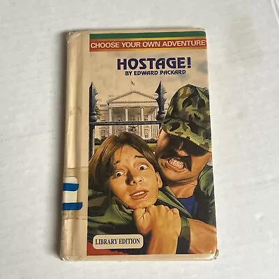 Choose Your Own Adventure #168 Hostage! By Edward Packard - 1996 Library Edition • $49.95