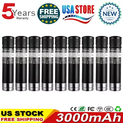 1-10Pack For Black & Decker Versapak 3.6V 3.0Ah NiMH Battery VP100 VP105 VP110 • $86.99