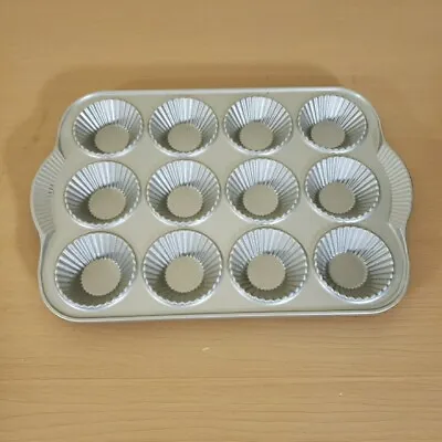 Nordic Ware Muffin Pan Heavy Cast Aluminum  Cupcake Mini Tart Pan • $19.99