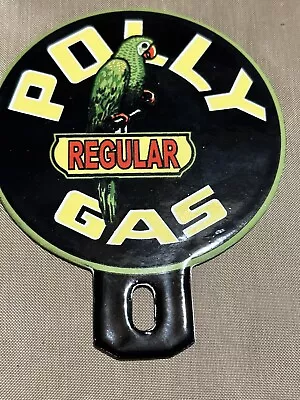 Vintage Style Small 5 Inch Musgo  Gasoline Advertising Porcelain  Sign • $44