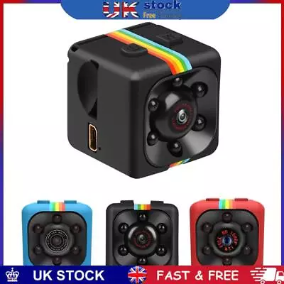 SQ11 Full HD 1080p Mini Camera Night Vision Sport DV Video Recorder Camcorder • £8.29