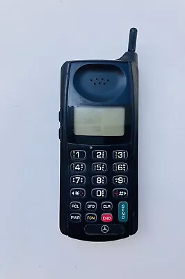 Vintage Mercedes-Benz Mobile Cellular Cell Phone TELEPHONE Handset 1999 W140 • $72