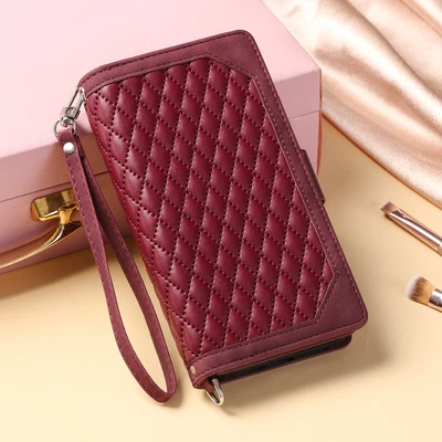 $18.99 • Buy For IPhone 14 13 12 11 Pro Max XS/R 8/7/SE Case Zipper Leather Wallet Flip Cover