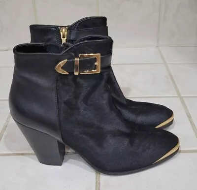 Victoria's Secert Angles Black Boots Size 6 (cd) • $45