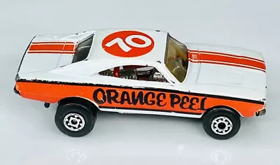 Vintage Matchbox 1971 Dodge Charger  Orange Peel  #74 • $30