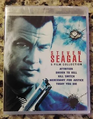 STEVEN SEAGAL 5-Film Collection (BLU-RAY DISC 2021 BRAND NEW FACTORY SEALED  • $7