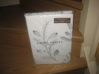 Laura Ashley Sophia Duck Egg King Bedding Set • £39