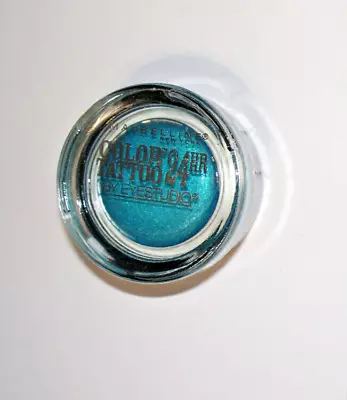 Maybelline Color Tattoo Cream Eye Shadow TENACIOUS TEAL Blue Green Sealed • $8.95