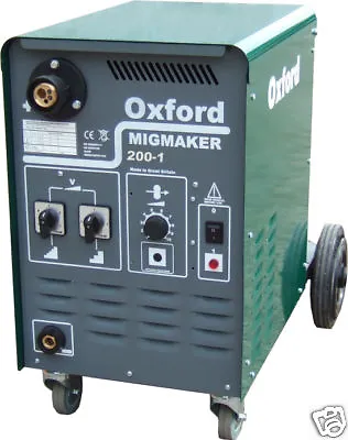 £790 • Buy OXFORD MIGMAKER 200-1 MIG WELDER - Built In The UK