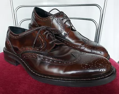 Autograph M&S Made In Italy Men's Leather Lace Up Shoes By Jeffery-West UK 8 • £29.99