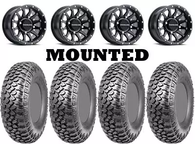 Kit 4 Maxxis RAZR XT Tires 32x10-15 On Raceline Trophy Matte Black Wheels TER • $1788.55