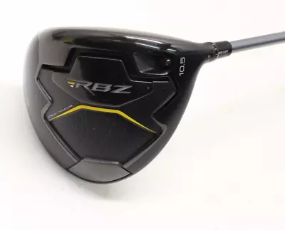 TaylorMade RBZ Black 10.5* Driver Matrix Ozik White Tie 55 X4 Regular Flex #672 • $159.99