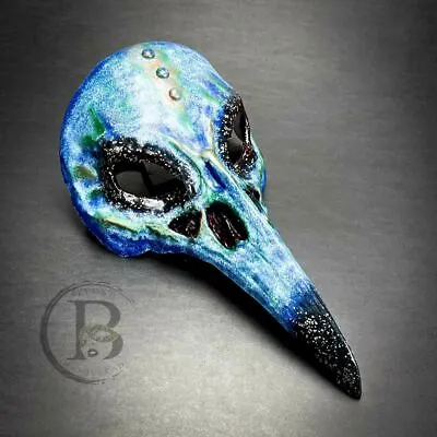 Halloween Steampunk Skull Mask Animal Raven Plague Doctor Long Nose Masquerade M • $26.95