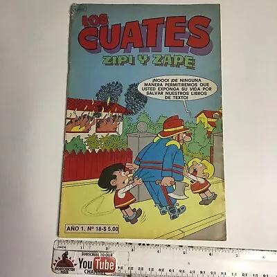 1979 Spanish Mexican Comics Los Cuates Zipi Y Zape #18 Bruguera Mexico EspaÑol • $4.95