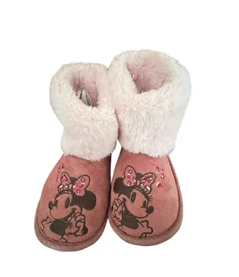 Disney - Minnie Mouse Slipper Boot  - Medium Size 7/8 • $30