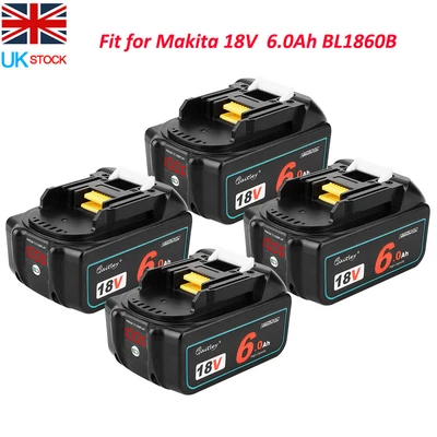 £115.68 • Buy 18Volt For Makita BL1860B 18V 6Ah  LXT Li-Ion Cordless Battery BL1830 BL1850 LED