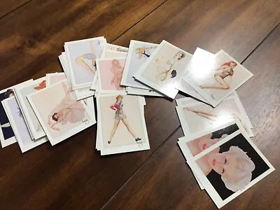 Complete 1992 Set Vargas Marilyn Monroe Pinup Cards Excellent Clean 50 Card Set • $15