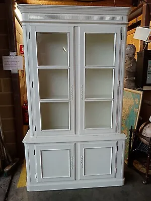 A Laura Ashley Cream Painted Provençale Range Bookcase Cabinet Modern With... • £200