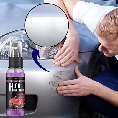 3 In 1 High Protector Quick Car Coat Ceramic Coating Spray Hydrophobic Wax Tool • $5.43