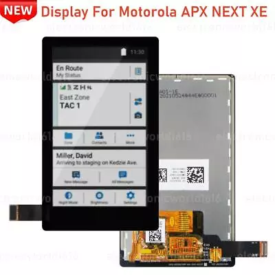 For Motorola APX NEXT XE All-Band P25 Smart GPS Radio 3.6'' Display Screen Parts • $489.98