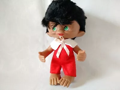 Original Vintage 1965 Toy MONKEY BOY DOLL 8  UNICA TROLL Belgium EXCELLENT • $40