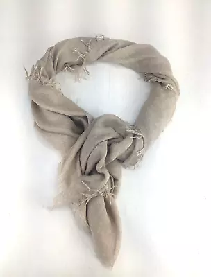 WEEKEND MAX MARA Beige Bolsena Scarf Retail $195 NWD • $18.04