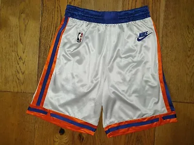 New York Knicks Year Zero Basketball Shorts NBA 75th Anniversary Nike Medium • £49