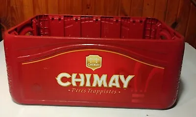 Vintage European Beer Carrier Crate | Chimay Trappist Ale | Belgium • $75