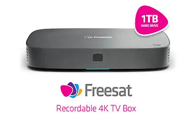 £259.99 • Buy NEW Freesat 4K TV Recorder 1TB UHD-4X-1000 Subscription Free Satellite TV Box